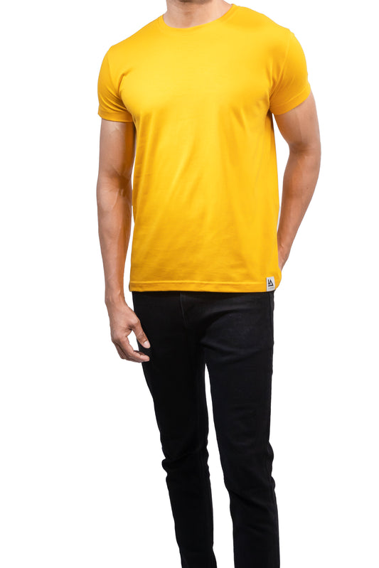 mUSTARD bLANK - Cotton T-shirt